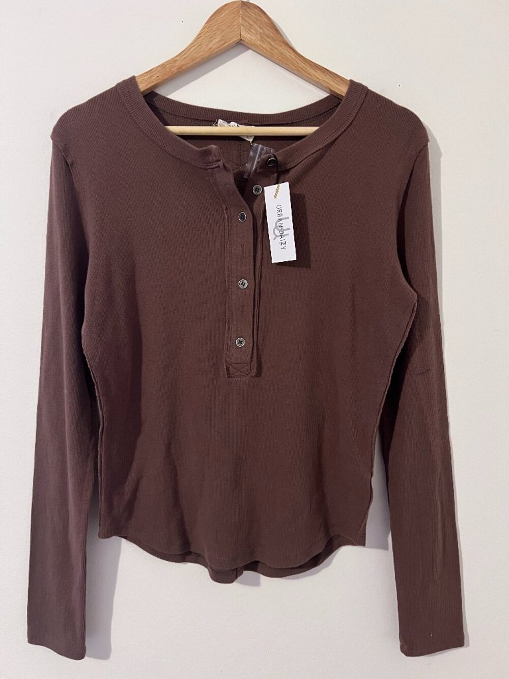 NWT Urban Daizy Brown Henley